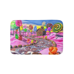 Rosa Candyland Badematte