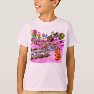 Rosa Candyland T-Shirt