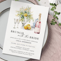 Rosa Champagner oder Wein | Niedliches Brunch-Brau