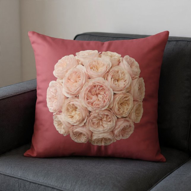 Rosa & Champagner-Rosen Kissen (Von Creator hochgeladen)