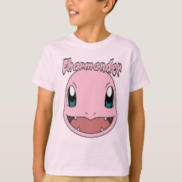 Rosa Charmander Pokémon Fanart T-Shirt