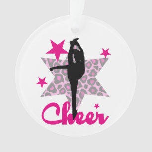 Rosa Cheerleader Ornament