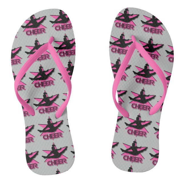 Rosa Chefin Flip Flops (Fußbett)