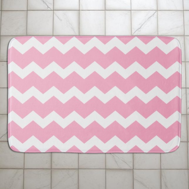 Rosa Chevron Badematte (Von Creator hochgeladen)