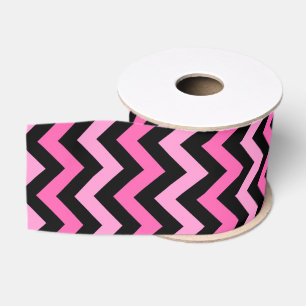Rosa Chevron-Brustkrebs-Bewusstseinsmuster Ripsband