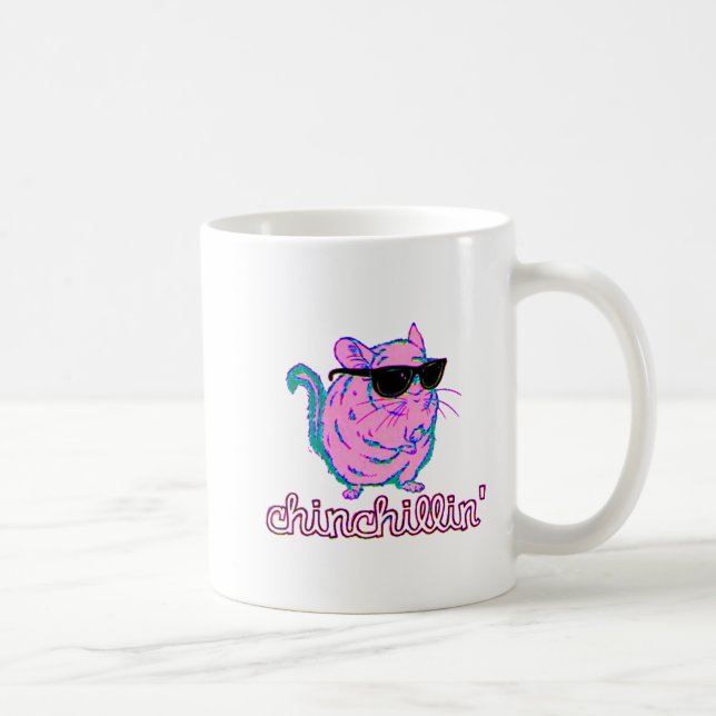 Rosa Chinchillin Neonchinchilla Tasse (Rechts)