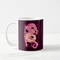 Rosa chinesischer Drache