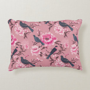 Rosa Chinoiserie Dekokissen