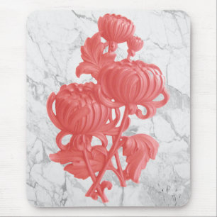 Rosa Chrysanthemum Mousepad