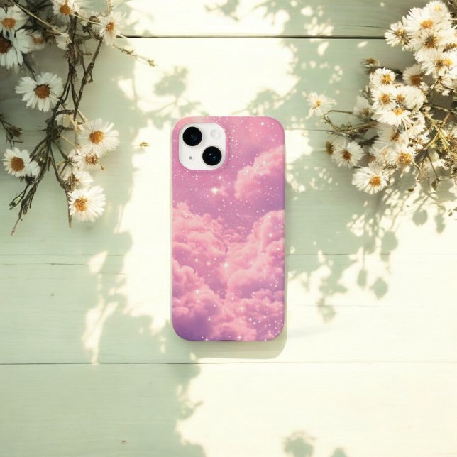 Rosa Cloud Ästhetik iPhone-Hülle Träumerisches Him Case-Mate iPhone Hülle (Von Creator hochgeladen)