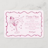 Rosa Cocktails und Cowgirls, bitte einfügen
