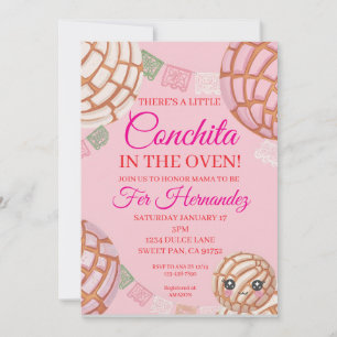 Rosa Concha-Baby-Shower  Einladung