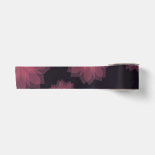 Rosa, cool, trendige, moderne Abstraktion der Blum Satinband