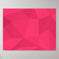 Rosa, coole, einzigartige, trendige Dreieck-Abbild
