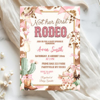 Rosa Cowgirl Nicht Ihr Erstes Rodeo Baby Sprinkle