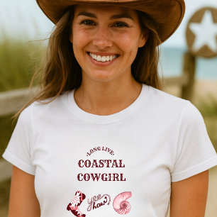 Rosa Cowgirl-T - Shirt