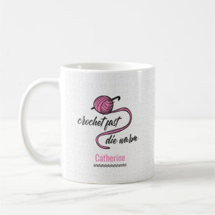 Rosa Crochet schnell, Die warm Kaffeetasse