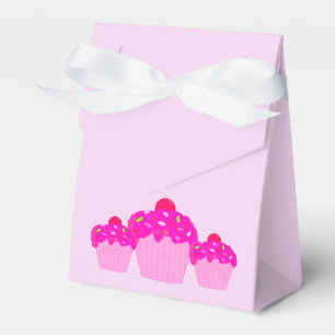 Rosa Cupcakes Geschenkschachtel