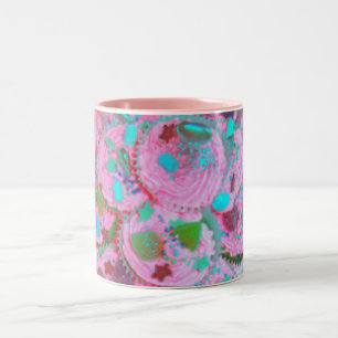 Rosa Cupcakes Tasse