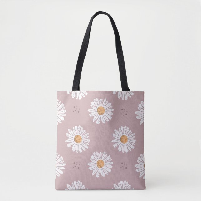 Rosa Daisy: Blumenmuster wiederholt sich. (Vorderseite)