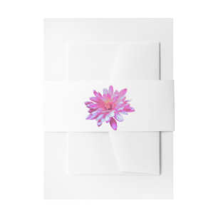 Rosa Daisy Rosa Blume Einladungsbanderole