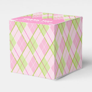 Rosa Damen der Rautenart danken Ihnen, Geschenkschachtel