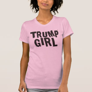 Rosa Damen DONALD TRUMP T - Shirts