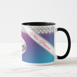 Rosa der TT-Diamant Bliss-personalisiertes Tasse