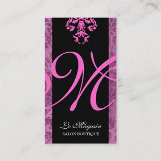 Rosa des Monogramm-311-Marley auch Visitenkarte