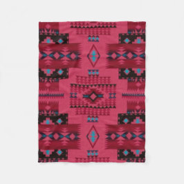 ROSA Diamant-aztekischer Druck Fleecedecke