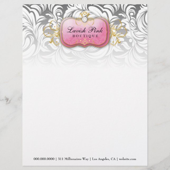 rosa Diamant der Platten-311-Lavish - Briefkopf (Vorderseite)
