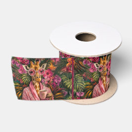 Rosa Diamanten und morgendlicher Glamour Satinband