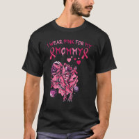 Rosa Dinosaurier Ich trage Rosa für meine Mama