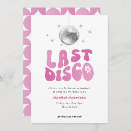 Rosa Diskothek, letzte Diskothek Junggeselinnen-Ab Einladung