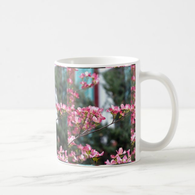 Rosa Dogwood Tasse (Rechts)