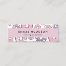 Rosa Donuts, Lila Donuts, Kuchenladen, Konditorei