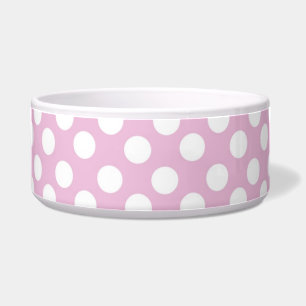 Rosa Dotty Haustier-Schüssel Napf