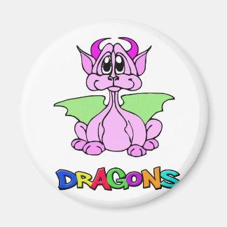 Rosa Dragon Magnet