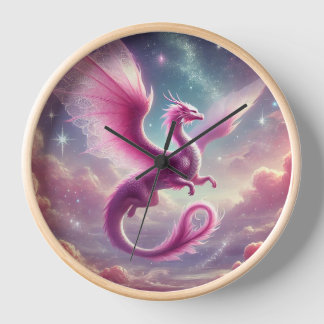 Rosa Dragon Uhr