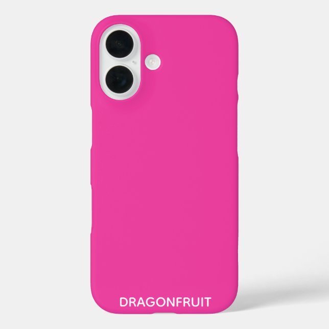 Rosa Dragonfruit Case-Mate iPhone Hülle (Rückseite)