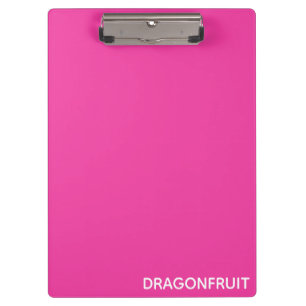 Rosa Dragonfruit Klemmbrett