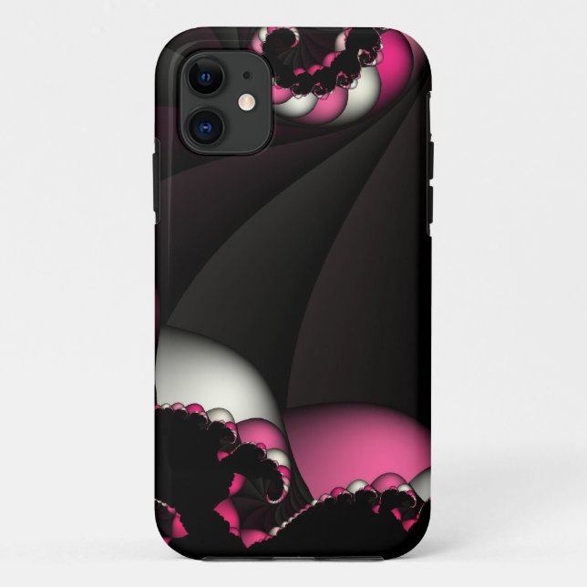 Rosa Drehung Case-Mate iPhone Hülle (Rückseite)