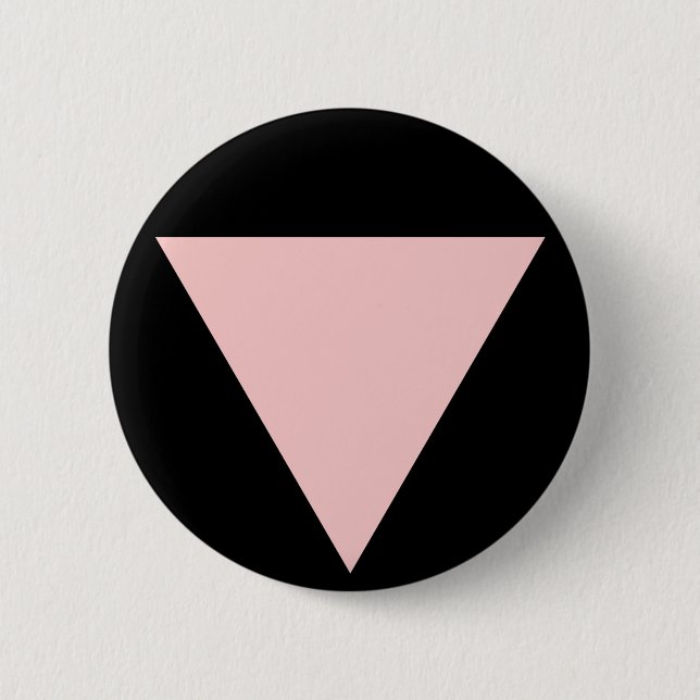 rosa Dreieck Button (Vorderseite)