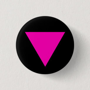 "ROSA DREIECK-" GAY PRIDE 1,25 Zoll Button