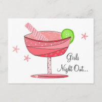 Rosa Drink Girls Nacht out