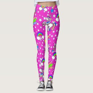 Rosa Einhorn Leggings