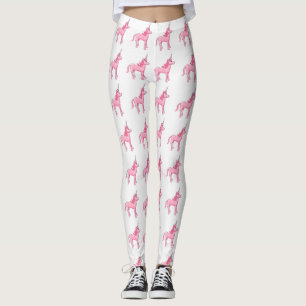 Rosa Einhorn Leggings