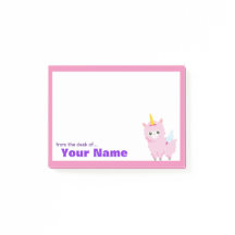 Rosa Einhorn Personalisiert