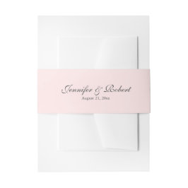 rosa einladungsbanderole