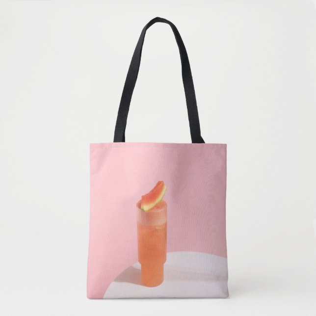 Rosa Eis auf der Membran (Vorderseite)